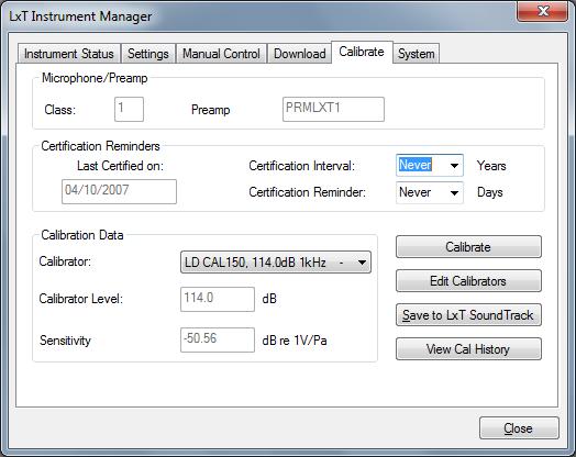 Click the Calibrate tab to open the Calibrate Page shown on FIGURE 2-54.