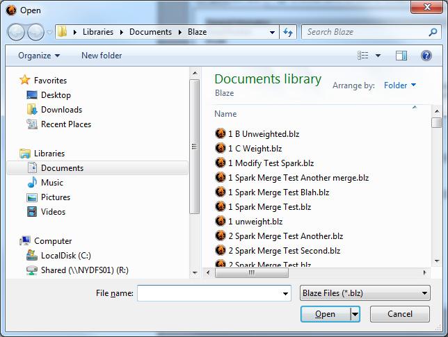 FIGURE 3-21 Browser Window If the file sought has been used recently, click File and see if the name of that file appears in the numbered list near the bottom of the window.