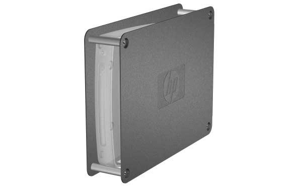Security Provisions Mounting Bracket The HP Compaq t5000 thin client models are designed to accept a mounting bracket. This mounting bracket can be used to attach the thin client to a wall or desk.