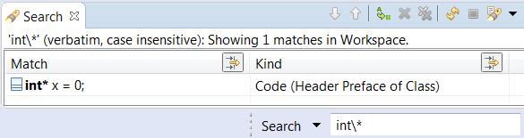 If you want to avoid that a backslash acts as an escape character in front of * or? you can escape it. For example, to search for the string '\*' literally, you need to type \\\* in the search field.