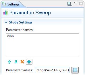 Parameter Sweeps, Parallel Computing Sweeping a Geometric Parameter Often you are interested in more than a single instance of your design. Rather, you need to design it to meet certain constraints.
