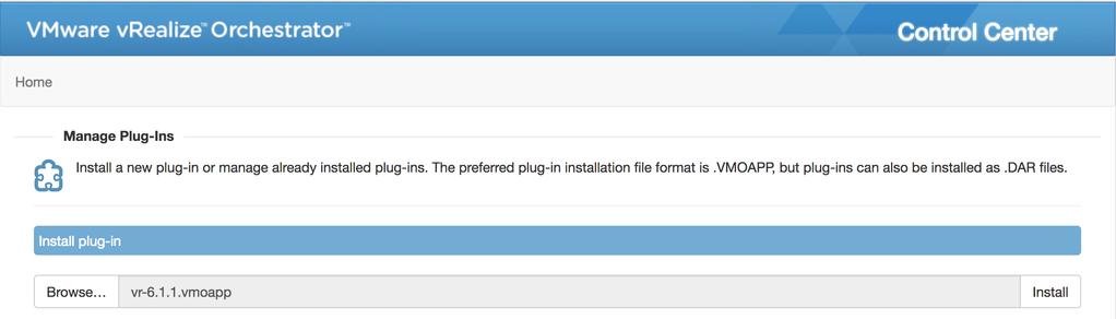 5.3 Install the vsphere Replication 6.1.1 Plug-In 1. Download the plug-in from my.vmware.com. https://my.vmware.com/group/vmware/details?