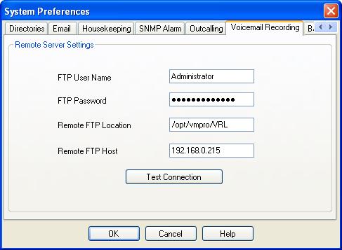 Contact Recorder for IP Office Installation: Setting the File Paths 2.