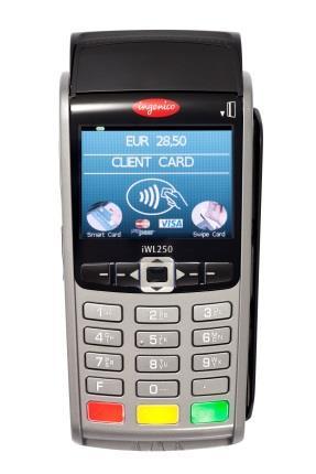 The Ingenico iwl250 is a wireless terminal with dial back-up.
