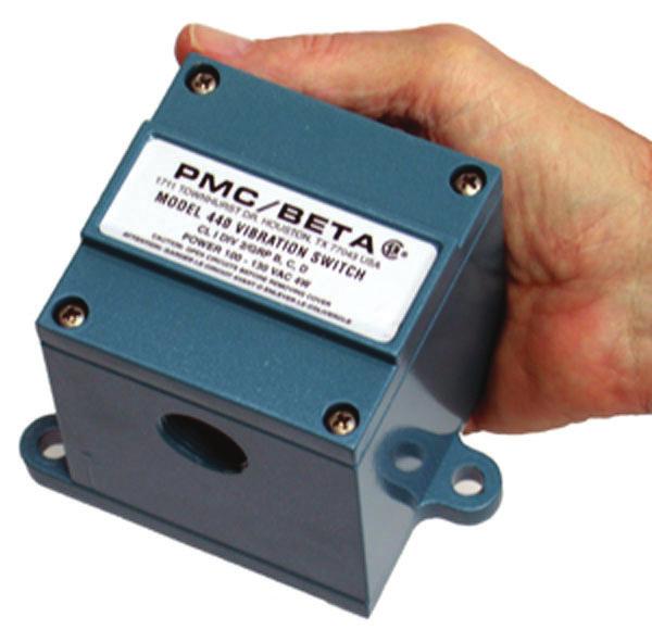 PMC/BETA & Features Built-in alarm time delay Reduce false triggering Velocity triggering provides protection at all frequencies Displacement triggering available for low speed machinery Sensitivity
