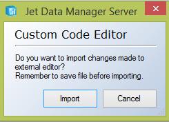 3. In the Editor Name list there are the following options: Standard is the basic built-in editor in the JDM. Default File Program is the program that is set to open files of the type in question.