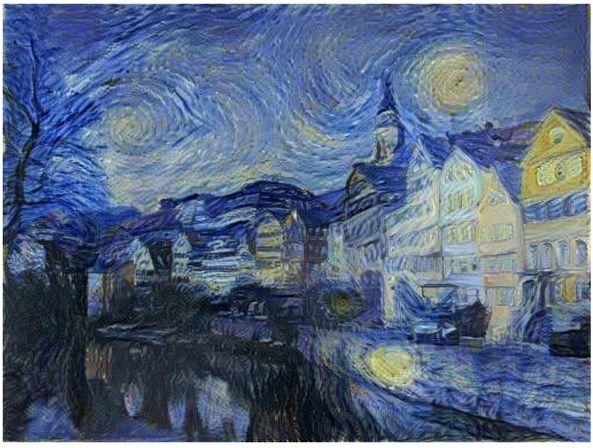 Neural Style Transfer Given a content image and a style image, find a new image that - Matches the CNN features of the content image