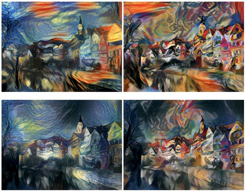 Neural Style Transfer: Multiple Style Images Mix