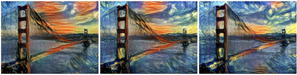 Neural Style Transfer: Multiple Style Images More Scream More Starry Night