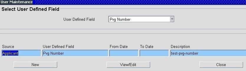 Type the PVG number into the PVG Number field click on the OK button Then click OK