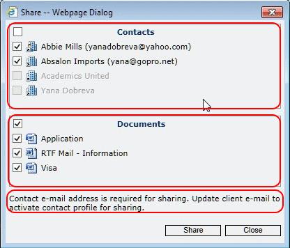 Right-click on the Case and select Share from the context-menu or select Share from the Actions drop-down menu in the Case. 3.