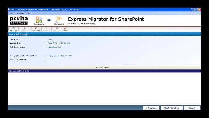 Select SharePoint Destination Location Similarly, provide your valid SharePoint Site URL, click on Go to start authenticate your SharePoint Server.