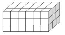 x 2.5 feet. What is the volume of Julie s box? a. 40 feet 3 b. 500 feet 3 c. 50 feet 3 d. 25 feet 3 23.