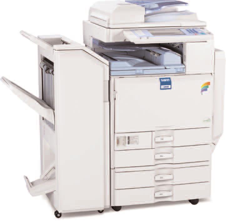 50-Sheet Automatic Reversing Document Feeder (ARDF) Standard Hardcopy pages are scanned as fast as 50 images-per-minute for black & white and 35 images-per-minute for color.