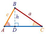 1 T.5 The Law of Sines and Cosines and Its Applications The concepts of solving triangles developed in section T4 can be extended to all triangles.