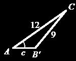 In application problems, if the given information does not determine a unique triangle, both possibilities should be considered in order for the solution to be complete.