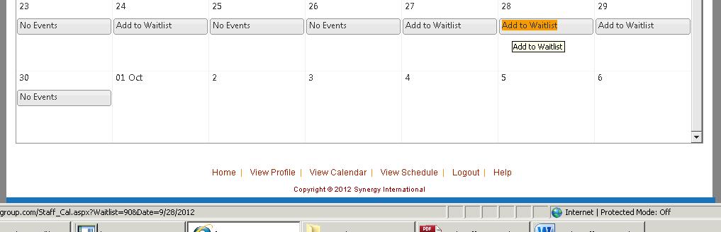How to View a Confirmed/Pending Shift To view a Confirmed/Pending shift on the calendar homepage you can view your Schedule by Month. The calendar shows confirmed, pending and available shifts.