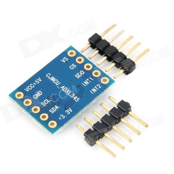 3.1.5 Acceleration sensor module ADXL345 acceleration sensor module [3] is selected because of its easy interface, operation voltage and price.