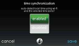 A14217 Enable Time ynchronization For systems with Wi -Fi capability, after setting up the time