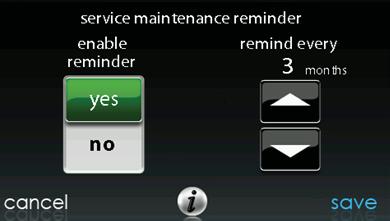 ervice Reminder Update This option will allow you to setup routine service reminders.