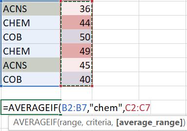 AverageIf The AverageIf Formula will average the values within a range only if specific criteria are met.