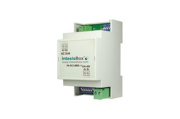 1. Presentation The PA-RC2-MBS-1 interfaces allow a complete and natural integration of Panasonic and Sanyo air conditioners into Modbus RTU (EIA-485) networks.