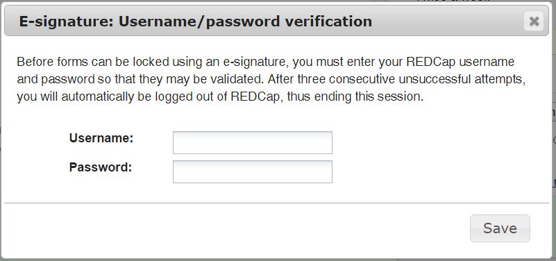 The user enters their username and password to effect a