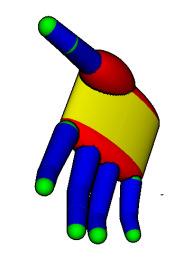 RGB-D images Physical plausibility: Respect anatomical constraints (hand