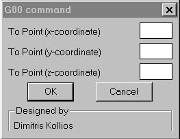 The user interface is programmed in the Dialogue Control Language (DCL) supported by Autocad, which is essentially a windows programming environment.