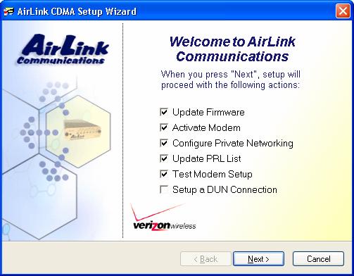 How to activate CDMA and GPRS Airlink Raven Modem?