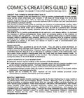 Ccg Application Form The Comics Creators Guild Read online ccg application form the comics creators guild now
