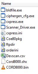 edu/services/asset-management. It is listed as the Inventory Scanner File link under the Resources box. The FSU_Scanner.zip folder has several files.