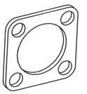 SCE Table of Styles 390-0120-01 2 Hole Gasket for 2 Hole Mount Plug.686.684 (17.40) (17.30).131.129 2 HOLES (3.30) (3.20).481.479 (12.20) (12.10).686.684 (17.40) (17.30).481.479 (12.20) (12.10) Ø.