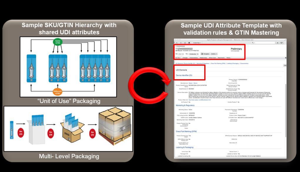 packaging hierarchy configurations to support enterprise use of this critical data.