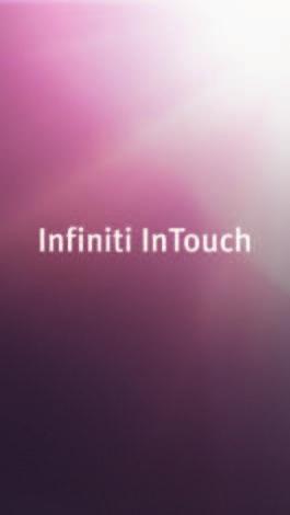 After Infiniti InTouch has been downloaded, connect the device with a USB cable directly to the USB port in the center console. When ipod touch is connected, if the message New ipod Device Detected.