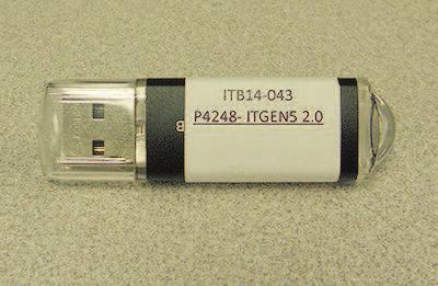 SERVICE PROCEDURE The software update required for this procedure is contained on P4248-ITGEN5 2.0 USB memory stick : Each dealer was previously mailed one P4248-ITGEN5 2.