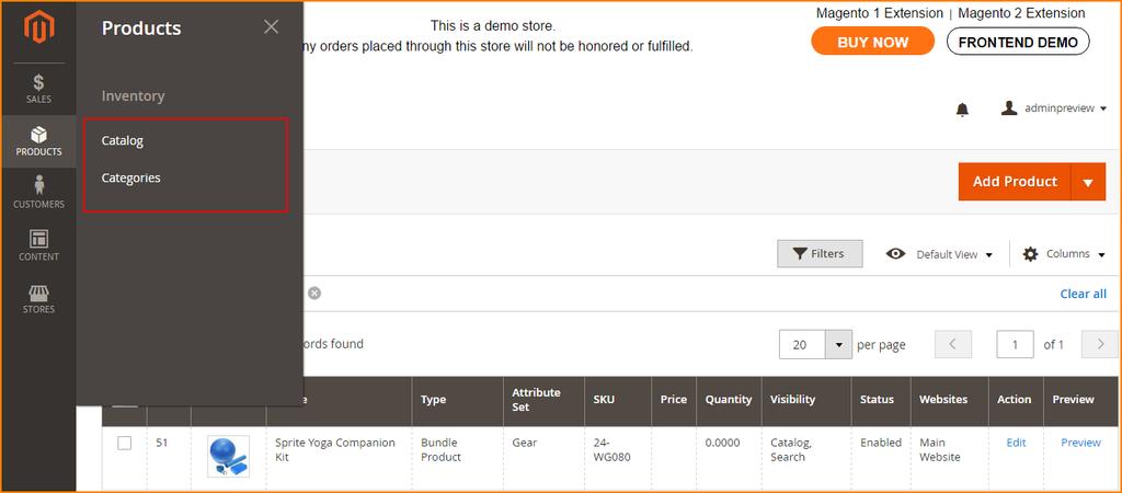 8 User Guide Admin Product Preview Plus for Magento 2 2.3.