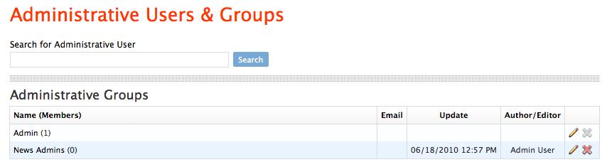 Adding New Members to a Group 1. In the top, right menu, select Add User from the Administrative Users menu. 2. Complete the information on the Basic tab for the Administrative User profile. 3.