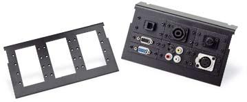 CPM122 MAAP Mounting Frame for Walker AC8105 Floor Box The Extron CPM122 is a modular connector frame designed to mount in a Walker AC8105 floor box.