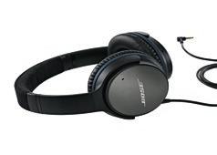 NOISE CANCELLING QUIETCOMFORT 25 ACOUSTIC NOISE CANCELLING Never get on