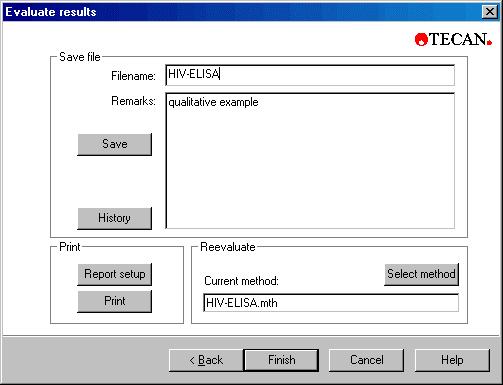 5.Create/Edit a Sample-ID s List Wizard Click OK to exit the dialog.