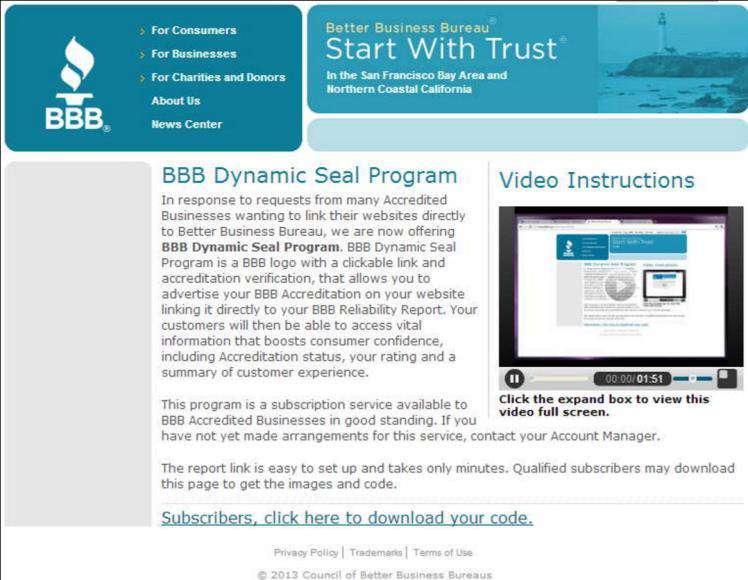 I. INTRODUCTION This is a guide on how you download and then install the BBB dynamic seal into your email signature.