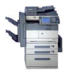 The bizhub 250 is the ideal replacement for the various stand-alone copy, print and fax units