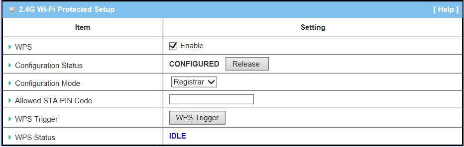 1. WPS: You can enable this function by checking Enable box. WPS offers a safe and easy way to allow the wireless clients connected to your wireless network. 2.