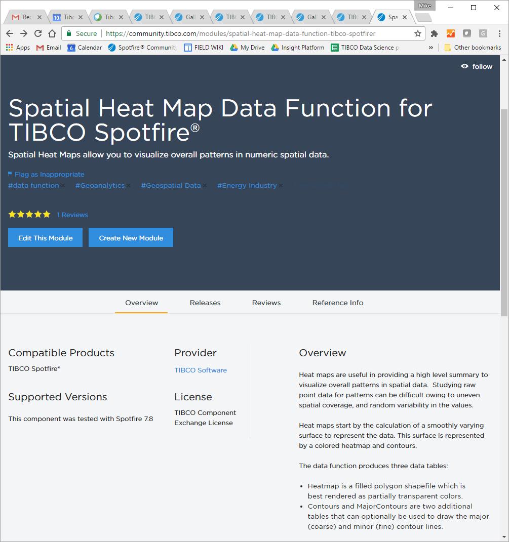 Spatial Heatmap Data