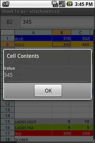 Viewing Cell Contents Select a cell to view the contents of the cell in the formula bar.