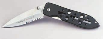 look; belt clip. Blade length: 70 mm. Overall length: 180 mm 5.