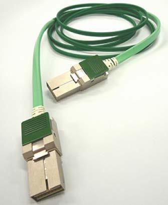 Repeaters are available for applications in which the copper cable length exceeds the specified maximum length.