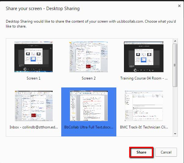 IMPORTANT FACTS TO REMEMBER ABOUT APPLICATION SHARING: Moderators and Presenters using Google Chrome should download and install the special extension before beginning a conference featuring