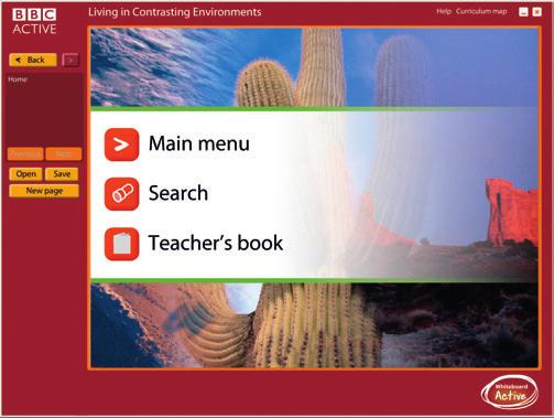 I - Navigating is easy Launch your Whiteboard Active title to arrive at the Home page.